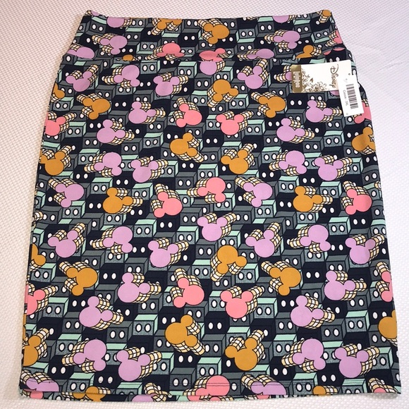 LuLaRoe Dresses & Skirts - NWT Disney LuLaroe Cassie Pencil MICKEY Skirt 3X